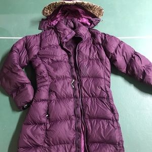 Womens Long Parka with Hood